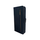 HEM HEM - iPhone 14 Pro Max hoesje Silky Black - iPhone 14 Pro Max Zwart hoesje met rits - iPhone 14 Pro Max pasjeshoesje in bookcover