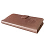 HEM HEM Samsung S23 - Rose Gold Leren Portemonnee Hoesje - Lederen Wallet Case TPU - Book Case - Flip Cover - Boek - 360º beschermend Telefoonhoesje