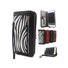 HEM HEM Samsung Galaxy A10 Zebra print Wallet / Book Case / Boekhoesje/ Telefoonhoesje / Hoesje met pasjesflip en rits voor kleingeld