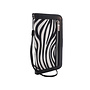 HEM HEM iPhone 11 Pro Zebra print Wallet / Book Case / Boekhoesje/ Telefoonhoesje / Hoesje met pasjesflip en rits voor kleingeld