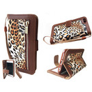 HEM HEM Apple iPhone X / XS Luipaard / Panterprint Hoesje / Wallet / Book Case / Boekhoesje/ Telefoonhoesje met rits en hoesjeswebstylus