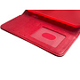 HEM HEM Samsung S23 Ultra - Burned Red Leren Portemonnee Hoesje - Lederen Wallet Case TPU - Book Case - Flip Cover - Boek - 360º beschermend Telefoonhoesje