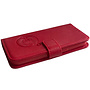 HEM Apple iPhone 13 Pro Max - Burned Red Leren Portemonnee Hoesje - Lederen Wallet Case TPU - Book Case - Flip Cover - Boek - 360º beschermend Telefoonhoesje