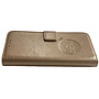 HEM Apple iPhone 13  - Golden Shimmer Leren Portemonnee Hoesje - Lederen Wallet Case TPU - Book Case - Flip Cover - Boek - 360º beschermend Telefoonhoesje