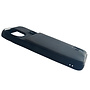 HEM HEM iPhone 14 Plus - Luxe Silky Black Back Cover Zwart met Extra LENS BESCHERMING - Telefoonhoesje / Achterkant voor 3 pasjes