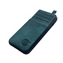 HEM HEM iPhone 13 Pro Max - Luxe Silky Green Back Cover Groen met Extra LENS BESCHERMING - Telefoonhoesje / Achterkant voor 3 pasjes