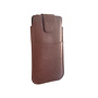 HEM HEM Samsung A5 (2018) / A8 (2018) Bruin insteekhoesje met riemlus en opbergvakje