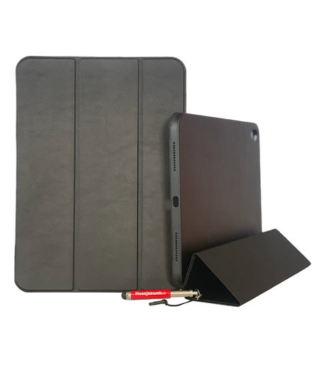 HEM HEM Smart iPad Vouw Hoes geschikt voor Apple iPad 10 (2022) - 10.9 inch - Zwart - met Hoesjeswebstyluspen