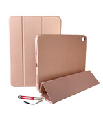 HEM Apple iPad Hoes geschikt voor Apple iPad 10 (2022) - 10.9 inch - Rose gold - Smart Cover / Vouwhoes - met Hoesjesweb styluspen