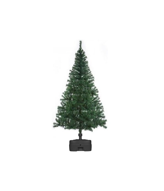 COVER UP HOC CUHOC - kerstboomstandaard / kerstboomvoet verrijdbaar - diameter van 33-50mm - Grijs - Vulbaar tot 60 kg