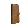 HEM HEM leren Book Case (geschikt voor 15 Pro) iPhone 15 Pro hoesje met 3 pasjesuitsnedes - Portemonneehoesje - Pasjeshouder - Bronzed Brown