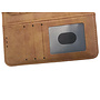 HEM HEM leren Book Case (geschikt voor 15 Pro Max) iPhone 15 Pro Max hoesje met 3 pasjesuitsnedes - Portemonneehoesje - Pasjeshouder - Bronzed Brown