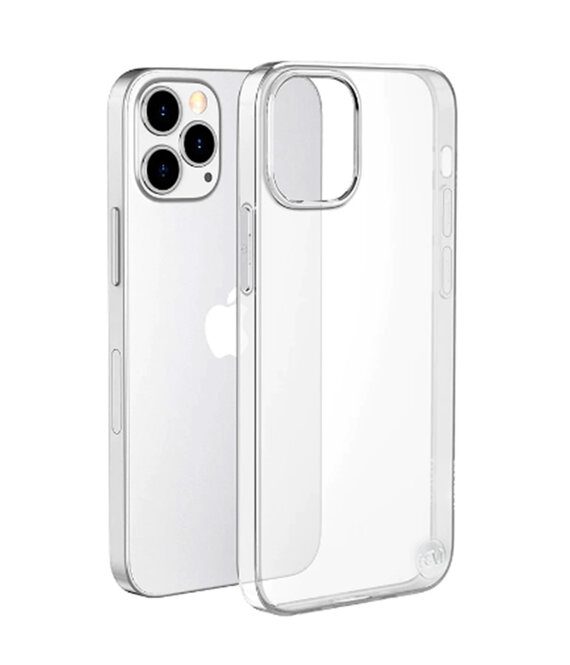 HEM HEM Siliconen Hoesje - (Geschikt voor iPhone 15 Pro) iPhone 15 Pro – Transparant - Siliconen Gel TPU / Back Cover / Hoesje iPhone 15 Pro