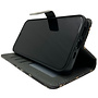 HEM HEM Stylish Book Case (geschikt voor S23 Plus) Samsung S23 Plus hoesje met 3 pasjesuitsnedes + fotovakje - Portemonneehoesje - pasjeshouder - Marble Blauw/Goud