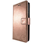 HEM HEM Stylish Book Case (geschikt voor S22 Ultra) Samsung S22 Ultra hoesje met 3 pasjesuitsnedes + fotovakje - Portemonneehoesje - pasjeshouder - Rose Gold