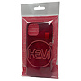 HEM HEM Luxe Lederen Back Cover - Geschikt voor Samsung S21 - Rood - Telefoonhoesje / Achterkant voor 3 pasjes