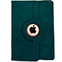 HEM HEM Silky Green iPad hoes geschikt voor iPad 10.2 (2019 / 2020 / 2021) - 10.2 inch Draaibare Autowake Cover - iPad 2019 / 2020 / 2021 hoes - iPad 7 / 8 / 9 Hoes - 7e / 8e / 9e generatie hoes - Met Stylus Pen