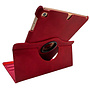 HEM HEM Silky Red iPad hoes geschikt voor iPad 10.2 (2019 / 2020 / 2021) - 10.2 inch Draaibare Autowake Cover - iPad 2019 / 2020 / 2021 hoes - iPad 7 / 8 / 9 Hoes - 7e / 8e / 9e generatie hoes - Met Stylus Pen