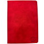 HEM HEM Silky Red iPad hoes geschikt voor iPad 10 (2022) 10.9 - 10.9 inch Draaibare Autowake Cover - iPad 10 2022 hoes - iPad 10 Hoes - 10e generatie hoes - Met Stylus Pen