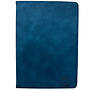 HEM HEM Silky Dark Blue iPad 9.7 hoes geschikt voor iPad 2017 - iPad 2018 - iPad Air en Air 2 - 9.7 inch Draaibare Autowake Cover - iPad 2017 / 2018 / Air en Air 2 hoes - iPad 9.7 5/6 Hoes - Air en Air 2 - 5/6e generatie hoes - Met Stylus Pen