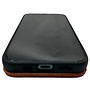 HEM HEM Luxe Lederen Back Cover - Geschikt voor iPhone 12 / 12 Pro - Bruin - Telefoonhoesje / Achterkant voor 3 pasjes