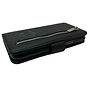 HEM HEM Leren Rits Portemonnee Hoesje (Geschikt voor iPhone 15 Pro) - iPhone 15 Pro Portemonnee hoesje – pasjes houder – Antique Black
