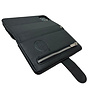HEM Samsung Galaxy S21 FE - Antique Black Leren Rits Portemonnee Hoesje - Lederen Wallet Case TPU meegekleurde binnenkant- Book Case - Flip Cover - Boek - 360º beschermend Telefoonhoesje