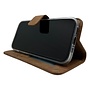 HEM Apple iPhone 13 - Bronzed Brown Leren Portemonnee Hoesje - Lederen Wallet Case TPU - Book Case - Flip Cover - Boek - 360º beschermend Telefoonhoesje