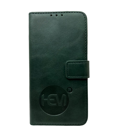 HEM HEM Leren Portemonnee Hoesje - Samsung Galaxy S22 - Moss Green