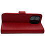 HEM HEM iPhone 14 Plus - Burned Red Leren Portemonnee Hoesje - Lederen Wallet Case TPU - Book Case - Flip Cover - Boek - 360º beschermend Telefoonhoesje