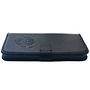 HEM HEM telefoonhoesje geschikt voor Samsung S24 - Antique Black Leren Portemonnee Hoesje - Lederen Wallet Case TPU - Book Case - Flip Cover - Boek - 360º beschermend Telefoonhoesje