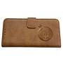 HEM HEM telefoonhoesje geschikt voor Samsung S24 Plus - Bronzed Brown Leren Portemonnee Hoesje - Lederen Wallet Case TPU - Book Case - Flip Cover - Boek - 360º beschermend Telefoonhoesje