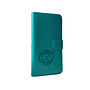 HEM HEM telefoonhoesje geschikt voor Samsung S24 - Pure Turquoise Leren Portemonnee Hoesje - Lederen Wallet Case TPU - Book Case - Flip Cover - Boek - 360º beschermend Telefoonhoesje