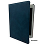 HEM HEM Silky Dark Blue iPad hoes geschikt voor iPad Pro 12.9 (2015 / 2017) - 12.9 inch Draaibare Autowake Cover - iPad Pro 2015 / 2017 hoes - iPad Pro 12.9 1 / 2 Hoes - 1e / 2e generatie hoes - Met Stylus Pen