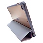 HEM HEM Marble Purple iPad 9.7 hoes geschikt voor iPad 2017 - iPad 2018 - iPad Air en Air 2 - 9.7 inch Vouwbare Autowake Cover - iPad 2017 / 2018 / Air en Air 2 hoes - iPad 9.7 5/6 Hoes - Air en Air 2 - 5/6e generatie hoes - Met Stylus