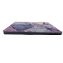 HEM HEM Marble Purple iPad 9.7 hoes geschikt voor iPad 2017 - iPad 2018 - iPad Air en Air 2 - 9.7 inch Vouwbare Autowake Cover - iPad 2017 / 2018 / Air en Air 2 hoes - iPad 9.7 5/6 Hoes - Air en Air 2 - 5/6e generatie hoes - Met Stylus