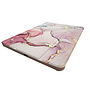 HEM HEM Marble Rose Gold iPad hoes geschikt voor iPad 10.2 (2019 / 2020 / 2021) - 10.2 inch Vouwbare Autowake Cover - iPad 2019 / 2020 / 2021 hoes - iPad 7 / 8 / 9 Hoes - 7e / 8e / 9e generatie hoes - Met Stylus opbergmogelijkheid