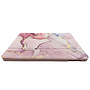 HEM HEM Marble Rose Gold iPad hoes geschikt voor iPad 10.2 (2019 / 2020 / 2021) - 10.2 inch Vouwbare Autowake Cover - iPad 2019 / 2020 / 2021 hoes - iPad 7 / 8 / 9 Hoes - 7e / 8e / 9e generatie hoes - Met Stylus opbergmogelijkheid