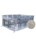 3x2.5x1 M - Diamond Tuinmeubelhoesset - Tuinsethoesset - Hoes met stormbanden,aantrekkoord,antislip en afwaterings HOCCIE