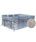 2.42x1.62x1 M - Diamond Tuinmeubelhoesset - Tuinsethoesset - Hoes met stormbanden,aantrekkoord,antislip en afwaterings HOCCIE