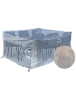 2.15x1.7x1 M - Diamond Tuinmeubelhoesset - Tuinsethoesset - Hoes met stormbanden,aantrekkoord,antislip en afwaterings HOCCIE