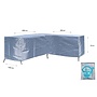 CUHOC CUHOC - Diamond Tuinmeubelhoesset - Tuinsethoesset - Hoes met stormbanden, aantrekkoord, antislip - L - Vorm - 2.55x2.55x1x0.7 M