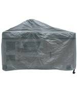CUHOC Diamond BBQ tafel hoes voor o.a. Big Green Egg hoes en Kamado Tafelhoes - Hoes BBQ Tafel 152x80x80x140 cm