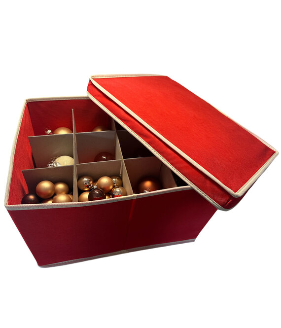 HEM HEM Opvouwbare Kerstballen Opbergdoos – 24-vaks – Met Dividers – Stevige Opbergbox voor Kerstballen HEM HEM Opvouwbare Kerstballen Opbergdoos – 24-vaks – Met Dividers – Stevige Opbergbox voor Kerstballen