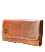 HEM (Rund) Leer iPhone 16 – Cognac Bruin