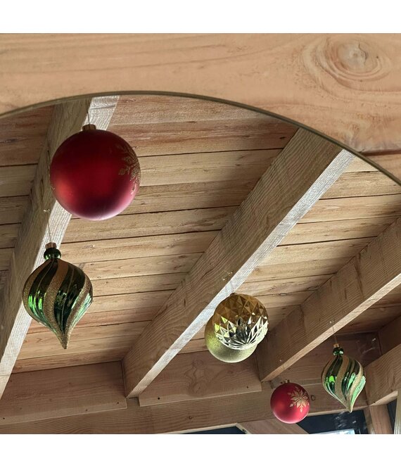 HEM HEM Grote Kerstballen Set – 6 Stuks Ø14 cm – Goud en Groen met Glitter – Luxe Kerstversiering voor Plafond of Etalage HEM HEM Grote Kerstballen Set – 6 Stuks Ø14 cm – Goud en Groen met Glitter – Luxe Kerstversiering voor Plafond of Etalage