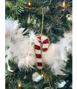 HEM Kerstzuurstok Kerstornament - Kerstballen - Kersthanger Kerstzuurstok - Kerstversiering - Kerstzuurstok kerstversiering - 12 cm