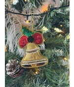 HEM Kerstbel Kerstornament - Kerstballen - Kersthanger Kerstbel - Kerstversiering - Kerstbel kerstversiering - 12 cm