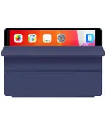 HEM Siliconen iPad Hoes geschikt voor iPad 10 (2022) - 10.9 inch - Donkerblauw - Vouwbare Autowake Cover - iPad 10 2022 hoes - iPad 2022 Hoes - 10.9 inch hoes