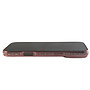 HEM HEM Hoesje Geschikt voor iPhone 12 Pro Max Hoesje - Geschikt voor MagSafe - Shockproof Backcover - Rose Glitter Transparant hoesje